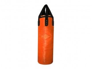 [พร้อมบรรจุ] กระสอบทรายแขวน กระสอบมวยไทย : สีส้ม 150 ซม ใส่โลโก้ได้