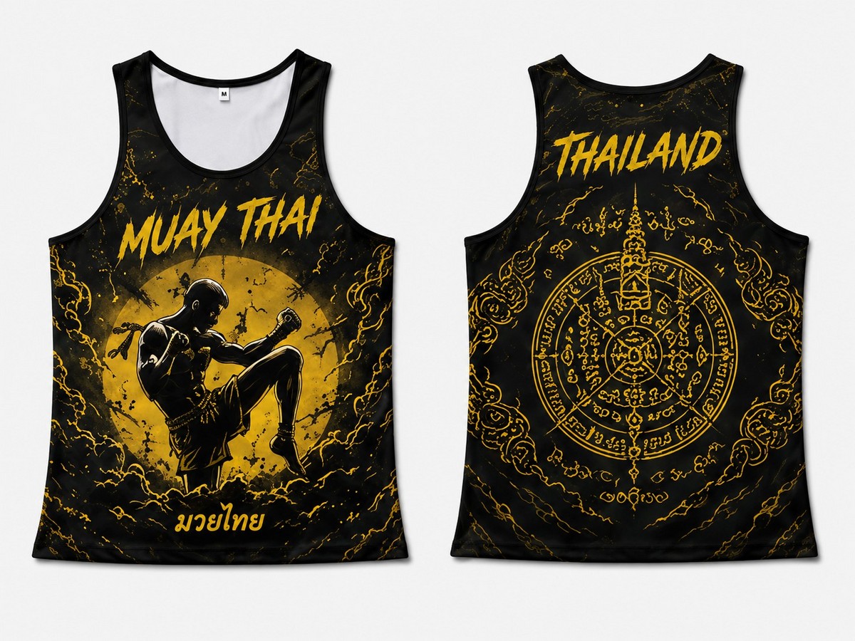 เสื้อ Muay Thai สั่งผลิต 13