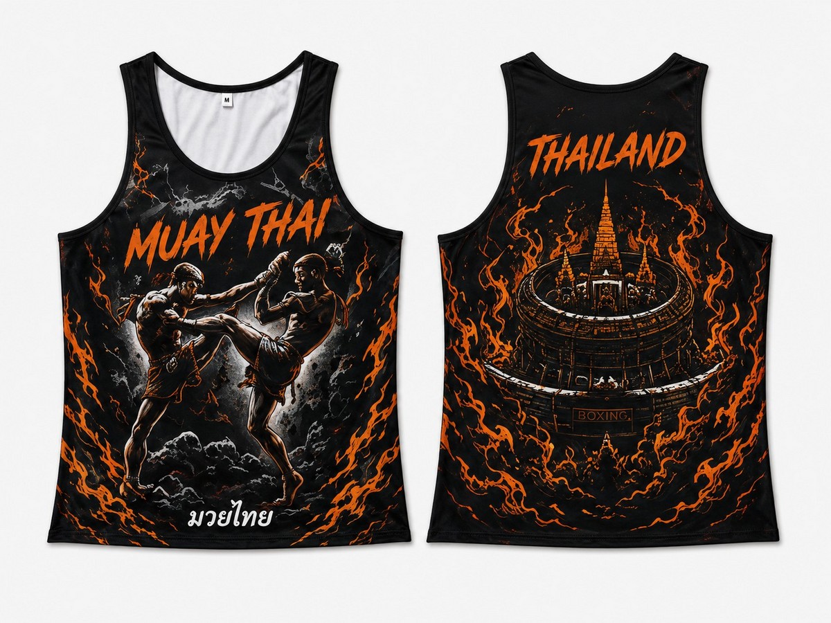 เสื้อ Muay Thai สั่งผลิต 15