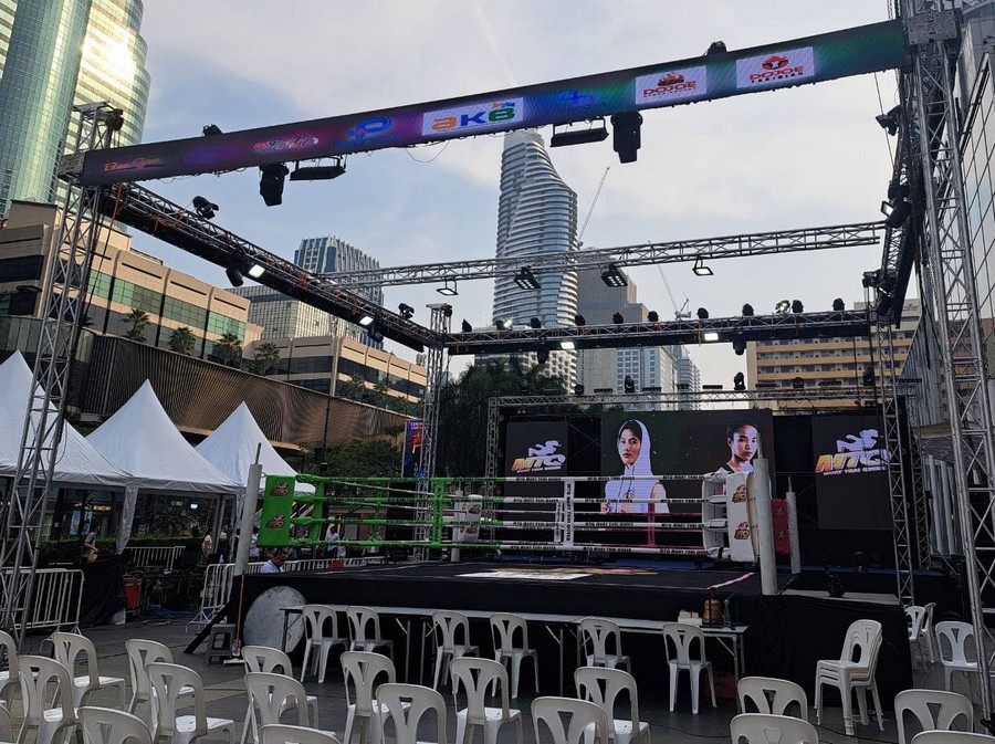 เวทีมวยให้เช่าพร้อมไฟ 04