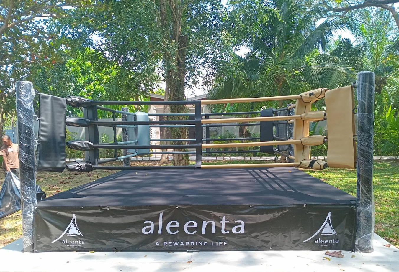 เวทีมวยกลางแจ้ง